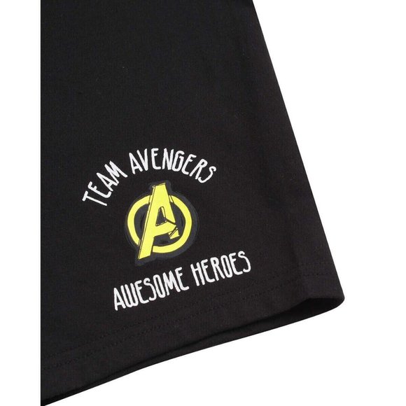 New! Marvel Kids' 5-piece Set Boys Team Avengers 3-shirts 1-short 1-pant size 7! - Picture 5 of 7